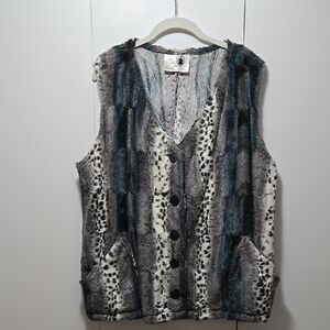 Love & Lace fur vest